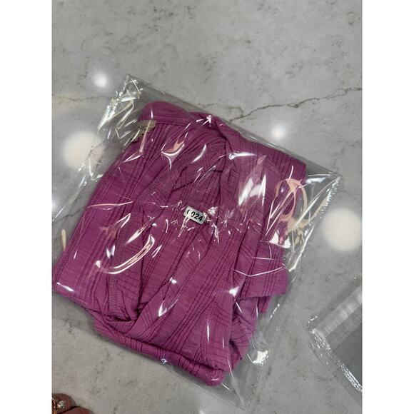 Pilcro Scoop Neck Tank Women’s Small Pink Cotton-Modal Y2K Balletcore Coquette - Picture 10 of 16